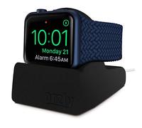 Orzly - Night-Stand pour Apple Watch NOIR - Station de Charge mode Nightstand - Station d'accueil - Support Bureau Compact HQ Compatible Apple Watch 38 mm / 42 mm / 40mm / 44mm- Avec fente pour dissimuler votre câble de chargement