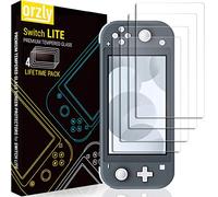 Orzly Verre Trempé Protection écran pour Nintendo Switch Lite (4 Pièces), Film Protecteur D'écran pour Nintendo Switch Lite (2019)