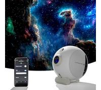 Orzorz Star Projector Plus, Veilleuse galaxie, projecteur de plafond avec contrôle par application, décoration de chambre à coucher, nébuleuse étoilée réaliste, cadeau de présentation de planète pour