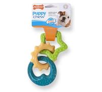 Os à Mâcher Nylabone Puppy Ring Bacon pour Chiots <11kg