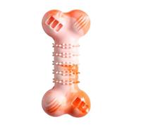 Os à mâcher pour chien - Portable - Os à mâcher - Peigne à dents pour chien - Brosse à dents - Jouet pour chien - Pour chiot de taille moyenne et grande race de chien