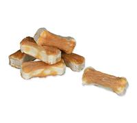 Os de chien à mâcher avec de la viande de poulet 5 cm 120 g