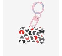 Os de chien en acrylique avec imprimé poule de dessin animé, ornement pour animaux de compagnie, porte-clés, emballage de cadeaux, pour les amoureux des animaux