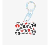 Os de chien en acrylique avec imprimé poule de dessin animé, ornement pour animaux de compagnie, porte-clés, emballage de cadeaux, pour les amoureux des animaux