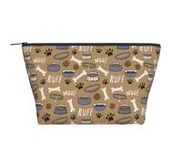 Os de Chien Mignon, Trousse de Toilette Trousse de Maquillage Sac à cosmétiques Trousse de Toilette de Voyage Portable
