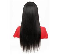 Os Droite Dentelle Perruques Prontales Brun Brésilien Vierge Cheveux Perruque Perruque Transparent Dentelle Fermeture Perruque por Femmes Remy