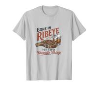 os en Filet, Mes Deux Plats préférés, grillades au Steak, Lover T-Shirt