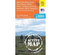 OS Explorer ACTIVE OL13 Brecon Beacons National Park Eastern area/Parc Cenedlaethol Bannau Brycheiniog Ardal ddwyreiniol (OS Explorer Map Active) Ordnance Survey (Auteur)