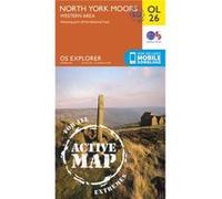 Os Explorer Active Ol26 North York Moors - Western Area (Os Explorer Map Active) (Map) Ordnance Survey, (Auteur)