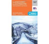 Os Explorer Map (187) Llandovery, Llanwrtyd Wells And Llyn Brianne (Map) Ordnance Survey, (Auteur)