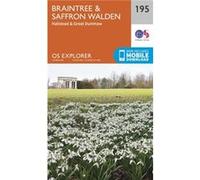 Os Explorer Map (195) Braintree And Saffron Walden (Map) Ordnance Survey, (Auteur)