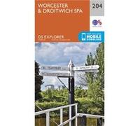 Os Explorer Map (204) Worcester And Droitwich Spa (Map) Ordnance Survey, (Auteur)