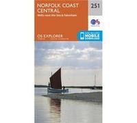 Os Explorer Map (251) Norfolk Coast Central (Map) Ordnance Survey, (Auteur)