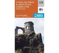 Os Explorer Map (258) Stoke-On-Trent And Newcastle Under Lyme (Map) Ordnance Survey, (Auteur)