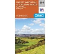 Os Explorer Map (294) Market Weighton And Yorkshire Wolds Central (Map) Ordnance Survey, (Auteur)