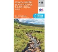 OS Explorer Map (448) Strath Naver / Strath Nabhair and Loch Loyal - [Version Originale] Inconnu (Auteur)