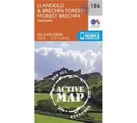 Os Explorer Map Active (186) Llandeilo And Brechfa Forest (Os Explorer Active Map) (Map) Ordnance Survey, (Auteur)
