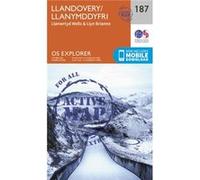 Os Explorer Map Active (187) Llandovery, Llanwrtyd Wells And Llyn Brianne (Os Explorer Active Map) (Map) Ordnance Survey, (Auteur)