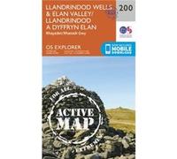 Os Explorer Map Active (200) Llandrindod Wells And Elan Valley, Rhayader (Os Explorer Active Map) (Map) Ordnance Survey, (Auteur)
