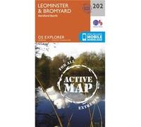 Os Explorer Map Active (202) Leominster And Bromyard (Os Explorer Active Map) (Map) Ordnance Survey, (Auteur)