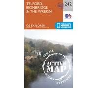 Os Explorer Map Active (242) Telford, Ironbridge And The Wrekin (Os Explorer Active Map) (Map) Ordnance Survey, (Auteur)