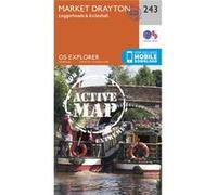 Os Explorer Map Active (243) Market Drayton, Loggerheads And Eccleshall (Os Explorer Active Map) (Map) Ordnance Survey, (Auteur)
