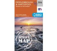 Os Explorer Map Active (306) Middlesbrough And Hartlepool, Stockton-On-Tees And Redcar (Os Explorer Active Map) (Map) Ordnance Survey, (Auteur)