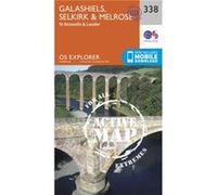 Os Explorer Map Active (338) Galashiels, Selkirk And Melrose (Os Explorer Active Map) (Map) Ordnance Survey, (Auteur)