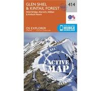 Os Explorer Map Active (414) Glen Shiel And Kintail Forest (Os Explorer Active Map) (Map) Ordnance Survey, (Auteur)