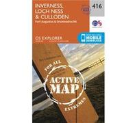 Os Explorer Map Active (416) Inverness, Loch Ness And Culloden (Os Explorer Active Map) (Map) Ordnance Survey, (Auteur)