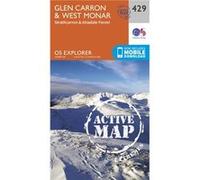Os Explorer Map Active (429) Glen Carron And West Monar (Os Explorer Active Map) (Map) Ordnance Survey, (Auteur)