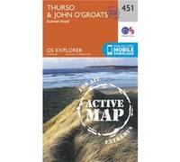 Os Explorer Map Active (451) Thurso And John O'Groats (Os Explorer Active Map) (Map) Ordnance Survey, (Auteur)
