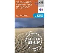 Os Explorer Map Active (455) South Harris/Ceann A Deas Na Hearadh (Os Explorer Active Map) (Map) Ordnance Survey, (Auteur)