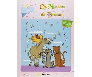 Os Músicos De Bremen - Coleção Livro Mágico (Em Portuguese do Brasil)