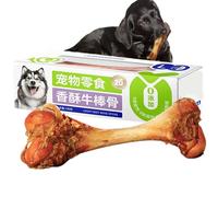 Os réel pour chiens, os de moelle de chien | os de jambe de bœuf pour jouer à mâcher des chiens, friandises saines pour la moelle, jouets à mâcher pour chiens de grandes races pour chien