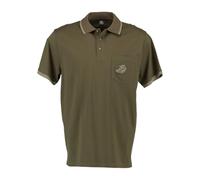 OS Trachten Sonky Polo de chasse à manches courtes pour homme avec col polo, Olive, S