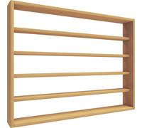 OsadoL bibliothèque accroché au mur 5 tablettes hêtre.