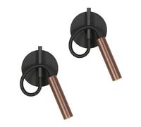 Osairous Applique Murale Interieur, 2 Pièces Lampe Chevet Murale 4W, Lampes de Lecture Spot LED pour Chambre Salon Bureau, 3000K Blanc Chaud