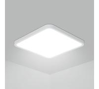 Osairous Plafonnier LED Ø40cm, 42W 2070LM Lampe De Plafond, IP44 Plafonnier Salle De Bain LED, 6500K Lumière Blanche Luminaire Pour Chambre, Salle De Bain, Cuisine, Couloir, Balcon