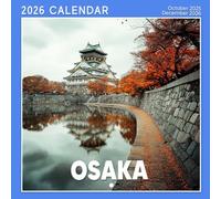 Osaka 2026 Calendar: Urban Energy, Temples, and Street Life in Japan