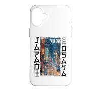 Osaka City Retro Japan Esthétique Rues d'Osaka Coque pour iPhone 16 Plus