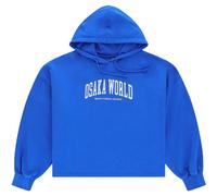Osaka femme sweat à capuche cropped college Bleu XXS