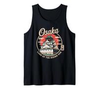 Osaka Japan Castle Kanji Osaka Castle Souvenir Débardeur