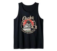 Osaka Japan Castle Kanji Osaka Castle Souvenir Débardeur