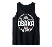 Osaka Japan Circle Emblème Souvenir de Voyage Débardeur