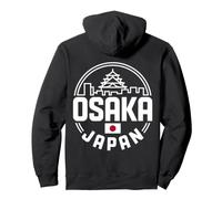 Osaka Japan Circle Emblème Souvenir de Voyage Sweat à Capuche