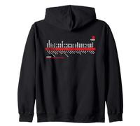 Osaka Japan Train Suburban Line Railway - Carte d'itinéraire souvenir Sweat à Capuche