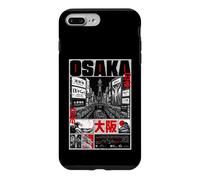Osaka Japon Street Art Illustration Paysage Urbain Coque pour iPhone 7 Plus/8 Plus