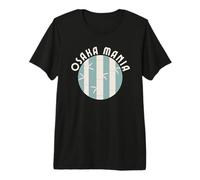 Osaka Japon, Style rétro, esthétique, Minimaliste, Bambou T-Shirt Haut de Gamme