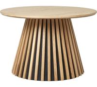 Osaka table basse Ø70cm placage chêne.